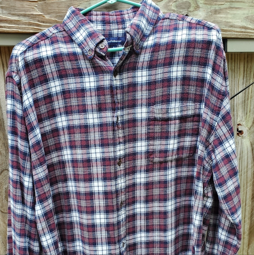 Men's Plaid Flannel Shirt
